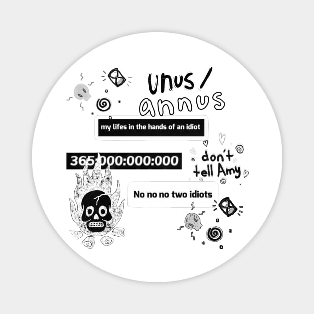 Unus Annus Tribute Magnet by Cipher_Obscure